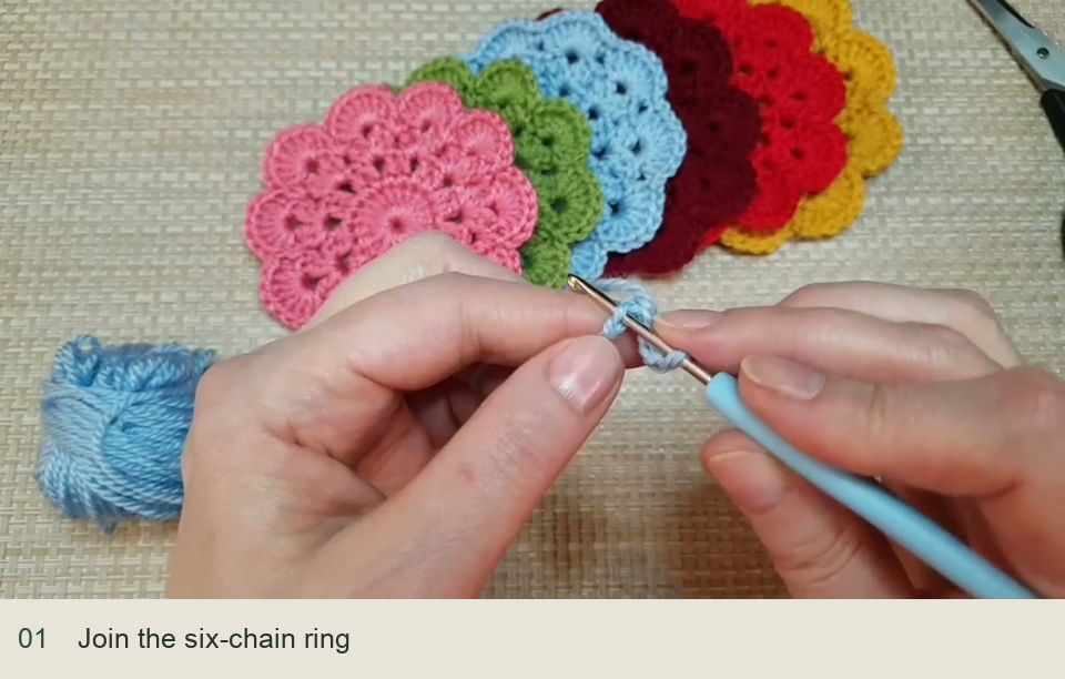 Join the six-chain ring